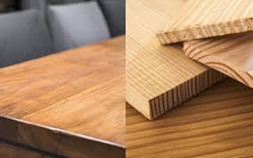engineered wood solid wood