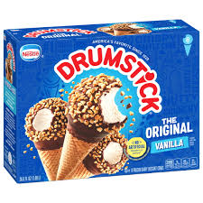 drumstick original vanilla sundae ice