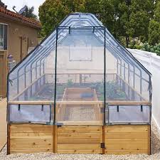 Outdoor Living Today 8 X16 Garden In A Box With Greenhouse Cover Kit Rb816gho
