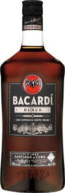 bacardi black 1 75l bremers wine