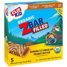 clif kid organic banana filled with