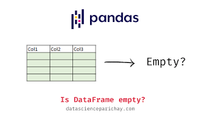 pandas check if a dataframe is empty