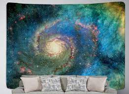 Galaxy Tapestry Planet Universe Starry