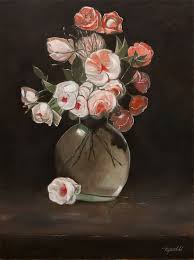 Vase Oil Painting Fine Arts Gallery