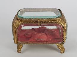 Glass Casket Or Jewellery Box