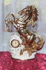 Reware Horse Clock Italian