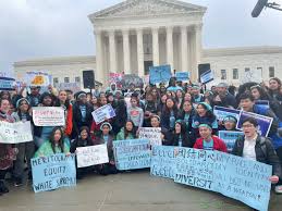 affirmative action supporters rally