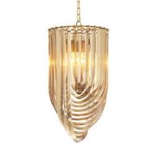 Check out our brass light fixtures selection for the very best in unique or custom, handmade pieces from our освещение shops. Murano M Chandelier Brass Champagne Eichholtz Luxury Lighting Boutique