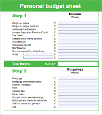 Sample Budget Sheet 5 Documents In Pdf Word