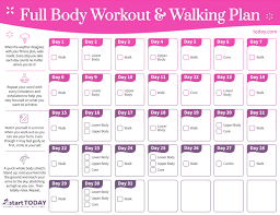 20 minute walking and strength plan for