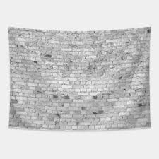 White Brick Wall Tapestry Best Up
