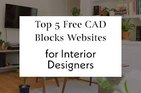 top 5 free cad blocks s for