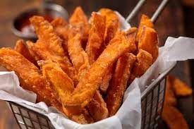 Set the timer for 20 minutes. Can You Cook Sweet Potato Fries In An Air Fryer Cooking School Food Network
