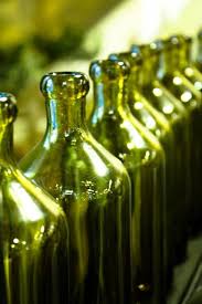Olive Oil Bottles Green Bottle Green