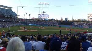 Dodger Stadium Section 8fd Home Of Los Angeles Dodgers