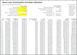 Sheet Free Amortization Calculator With Extra Payments Loan