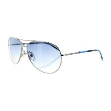 Marc Jacobs Womens Aviator Sunglasses Palladium Blue