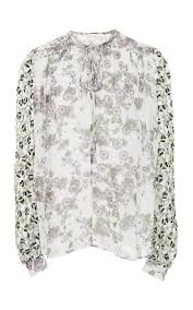 Tops NWT Equipment Liana Floral Print Silk Blouse Bright White Multi Size XS,S,M $278 Clothing, Shoes & Accessories quiebre.cl