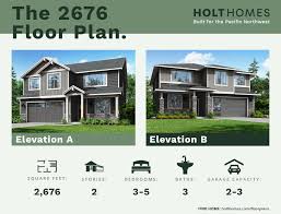 Floor Plans The 2676 Holt Homes
