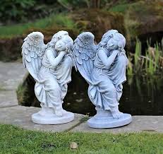 Garden Ornaments Cherub Fairy Angel