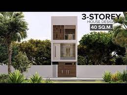 50 Sqm House Design 3 Storey gambar png
