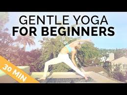 find a gentle yoga sequence that anyone