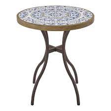 Outdoor Bistro Tile Table