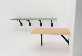 Cantilever Table Support With Wall
