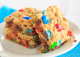 monster cookie bars brown e baker