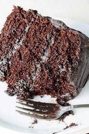 Soft And Moist Chocolate Cake Recipe gambar png