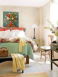 country cottage master bedroom decor