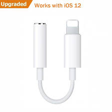 Iphone Headphone Adapter Lightning To 3 5mm Headphones Earbuds Jack Dongle Adapter Compatible With Iphone Xs Xr X 8 8 Plus 7 7 Plus Ipad Ipod Support Ios 11 12 I5981 Walmart Com Walmart Com