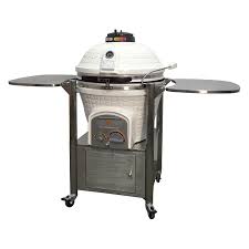 Icon Grills Cg801 Charcoal Kamado Grill With Cabinet Cart