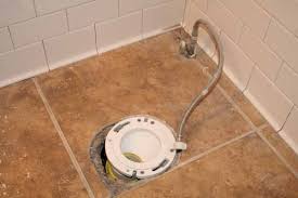 how to install an offset toilet