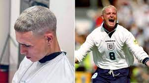 Manchester city youngster phil foden joked that if england wins euro 2020, everyone in the squad will get gazza haircuts. Phil Foden Reveals New Gazza Style Haircut And Hopes To Emulate England Hero At Euro 2020 Nbs News