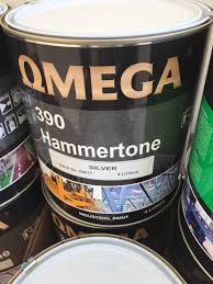 Paint Silver Hammertone Finish 4l For