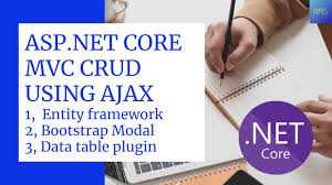 asp net core mvc crud using ajax with