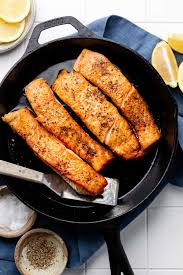simple pan seared salmon all the