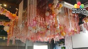 organic balloon decoration with tels