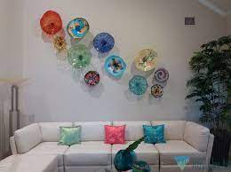 Blown Glass Wall Art Glass