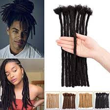 #boys with dreads #girls with dreads #just dreads in general yo #dreadlocks #dreads. Amazon Com Teresa 0 8cm Width 8 Inch 35 70 Strands Various Lengths 100 Human Hair Afro Kinky Dreadlock Extensions For Man Women Full Head Handmade Permanent Human Loc Extension Medium Size 35 Strands Natual Black Beauty