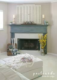 mantel and get clean paint lines