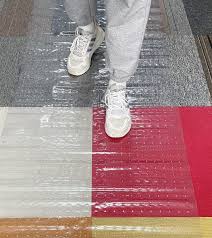 clear pvc vinyl plastic rug protectors