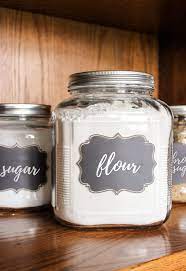 flour and sugar canisters you can make