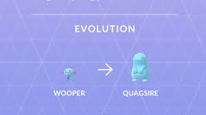 Quagsire Full Evolution Chain Wooper Evolution Pokemon Go Generation 2 Pokedex Entry