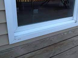 Leaking Sliding Glass Door