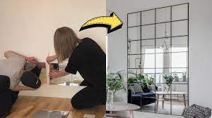 How To Make A Diy Ikea Mirror Wall