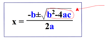 Quadratic Formula: Real or Complex Solutions - Expii