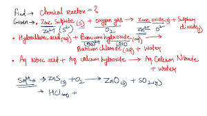 Solved Write The Chemical Equation