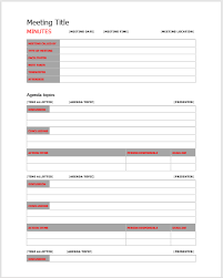 19 Free Meeting Minutes Templates In Ms Word Ms Office Docs